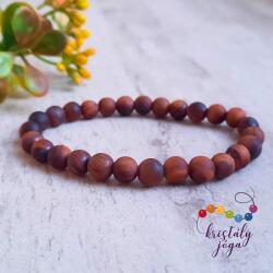 Kristály Jóga Shop Macskaszem 6 mm-es matt ásvány karkötő