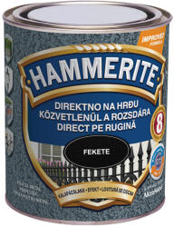 AKZO NOBEL Hammerite közvetlenül rozsdára festék fekete kalapácslakk 0, 75 l