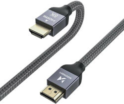 Wozinsky cable HDMI 2.1 8K 60 Hz 48 Gbps / 4K 120 Hz / 2K 144 Hz 3 m silver (WHDMI-30)