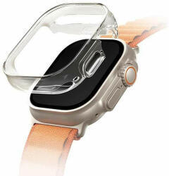 UNIQ Garde Apple Watch Ultra 49mm case. transparent/dove clear