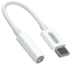 JOYROOM headphone adapter 3.5mm mini jack (female) - USB Type C (male) white (SH-C1)
