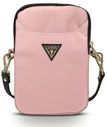 GUESS Handbag GUPBNTMLLP pink/pink Nylon Triangle Logo
