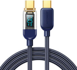 JOYROOM USB C - USB C 100W cable for fast charging and data transfer 1.2 m blue (S-CC100A4)