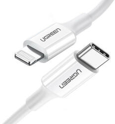 UGREEN cable MFi USB Type C - Lightning 20W 3A 1.5 m white (US171)