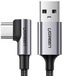 UGREEN angle cable USB - USB Type C 1m 3A gray (50941)