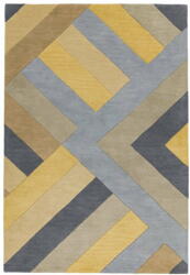 Asiatic Carpets Сив и жълт килим Big Zig, 160 x 230 cm Reef - Asiatic Carpets (REEF1602300002)