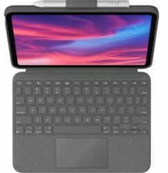 Logitech Tastatură pentru iPad LOGITECH Combo Touch pentru iPad (a 10-a generație) INTNL-973, fără fir, cu carcasă pentru 10, 9 inchi, aspect SUA, gri, 920-011382
