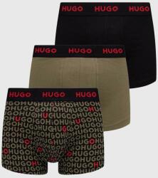 Hugo boxeralsó 3 db piros, férfi - zöld S