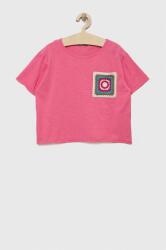 Benetton gyerek póló rózsaszín - rózsaszín 140 - answear - 4 790 Ft