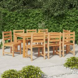 vidaXL 8 db tömör tíkfa kerti székek (3157176)