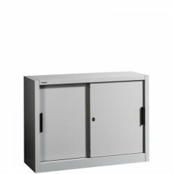 metaloBox SLIDE 900/1200 Tolóajtós szekrény 1 polccal (SLIDE 900/1200)