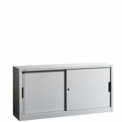 metaloBox SLIDE 900/1800 Tolóajtós szekrény 2x1 polccal (SLIDE 900/1800)