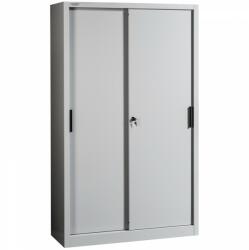 metaloBox SLIDE 2000/1200 AC Tolóajtós szekrény 4 polccal (SLIDE 2000/1200)