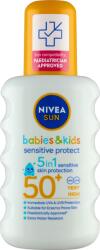 Nivea Kids Sensitive Protect & Care naptej SPF 50+ 200ml