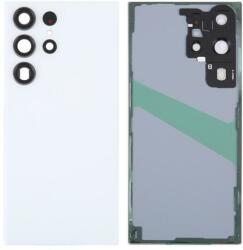  tel-szalk-1929704856 Samsung Galaxy S23 Ultra krém színű akkufedél, hátlap, hátlapi kamera lencse (tel-szalk-1929704856)