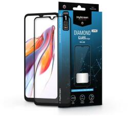 MyScreen LA-2320 Xiaomi Redmi 11A / Redmi 12C edzett üveg képernyővédő fólia - Myscreen protector diamond glass Lite Edge2.5D fekete (LA-2320)