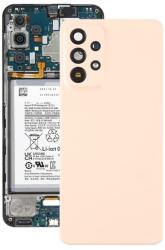 Samsung tel-szalk-1929704732 Gyári akkufedél hátlap, kamera lencse - burkolati elem Samsung Galaxy A53 5G, rózsaszín (tel-szalk-1929704732)