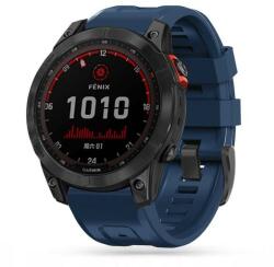 Tech-Protect TP0509 Tech-Protect Iconband Garmin Fenix 5 / 6 / 6 Pro / 7 óraszíj, kék (Navy Blue) (TP0509)