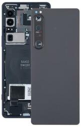  A5045830A Gyári akkufedél hátlap - burkolati elem Sony Xperia 1 IV, fekete (A5045830A)