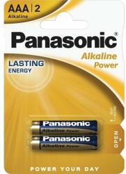 Panasonic LR03APB/2BP 1, 5V AAA/mikro tartós alkáli elem 2 db/csomag (LR03APB-2BP) (LR03APB-2BP) - firstshop