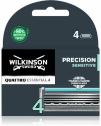 Wilkinson Sword Quattro Essential 4 Precision Sensitive rezerva Lama 4 buc