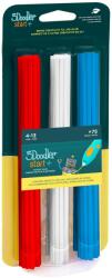 3Doodler ECO-PCL Start+ 3D toll utántöltő 75 db - piros, kék, fehér (3DS-ECO-MIX1-75)