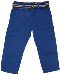 Mayoral Pantaloni albastri din doc si curea textila (4525), 9 ani / 135 cm (MY4525A9)