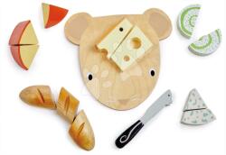 Tender Leaf Tocător de lemn cu brânză Cheese Chopping Board Tender Leaf Toys cu cuțit de la 24 luni (TL8293)
