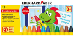 Eberhard Faber Creioane cerate pentru sticla Eberhard Faber, 12 culori (EF524112)