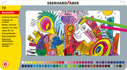 Eberhard Faber Creioane colorate 72 culori cutie metal eberhard faber (EF514872)