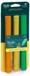 3Doodler ECO-PCL Start+ 3D toll utántöltő 75 db - narancsszín, sárga, zöld (3DS-ECO-MIX2-75)