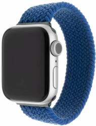 FIXED Elastic Nylon Strap Apple Watch 38 /40 / 41mm méret L - kék (FIXENST-436-L-BL)