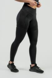 NEBBIA Női sport leggings INTENSE Mesh 838-mal - FEKETE (L) - NEBBIA