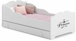 Kobi Anna Ifjúsági ágy matraccal és ágyneműtartóval 70x140cm - feh (Kobi_Anna_agynemutartoval_tobbfele_matricaval-70x140cm)