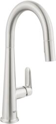 GROHE Veletto egykaros mosogatócsaptelep kihúzható zuhanyfejjel supersteel 30419DC0 (30419DC0)