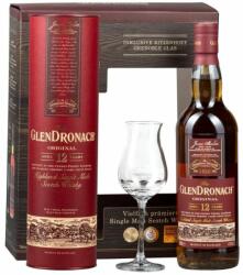 GlenDronach 12 Ani Whisky 0.7L + 1Pahar, 43%