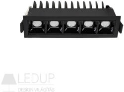 spectrumLED GRID - Model L - recessed fixture 47x45x147 mm, 13W, 45°, black color (WLD10105_ZASILACZ_WLD)