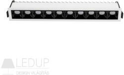 spectrumLED GRID - Model XL - recessed fixture 47x45x281 mm, 25W, 45°, white color (WLD10210_ZASILACZ_WLD)
