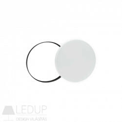spectrumLED NYMPHEA BLACK & WHITE RINGS 18W WW 230V 115st IP54 IK04 FI250x52 WHITE / BLACK ROUND WITH SENSOR (SLI031034WW_PW_CZUJNIK)
