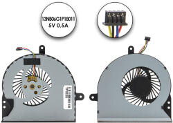 Delta Asus G751JL, G751JM gyári új VGA hűtő ventilátor, beszerelési lehetőséggel, (13NB06G1P18011)