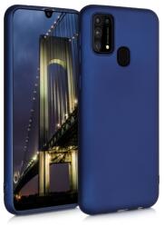 kwmobile Husa pentru Samsung Galaxy M31, Silicon, Albastru, 51947.64 (4063004241868)