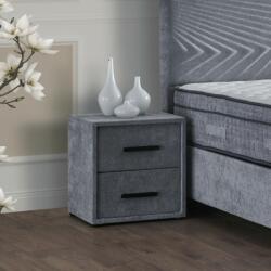 ABC Bedding Suna kárpitozott 2 fiókos éjjeliszekrény 50x53x45 cm