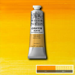 Winsor&Newton Griffin alkyd olajfesték, 37 ml - 319, indian yellow