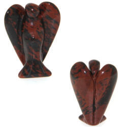  Inger din Obsidian Mahon Mineral Natural - 74-77 x 47-30 x 24-26 mm - 1 Buc