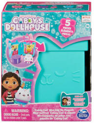 Spin Master Set de joaca Spin Master Gabby's Dollhouse Cakey Cat, Cofetaria lui Cakey, 5 piese, Albastru (20140104) Figurina