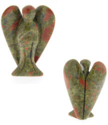  Inger din Unakit Mineral Natural - 74-79 x 47-49 x 19-25 mm - 1 Buc