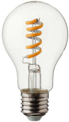 V-TAC Átlátszó LED izzó filament COG E27 A60 4W 3000K gömb - 217336