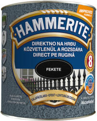 AKZO NOBEL Hammerite közvetlenül rozsdára festék fekete kalapácslakk 2, 5 l