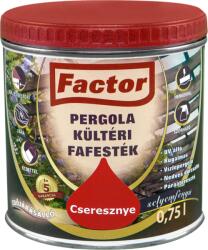 Festékbázis Factor Pergola fehér 0, 75 l kültéri fafesték