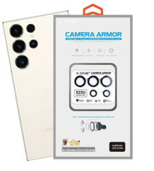 X-One Sapphire Camera Armor Pro - Samsung Galaxy S22 Ultra készülékhez lencsevédelem